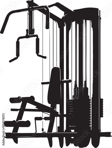 vector illustration of a plumber with a pipe wrench