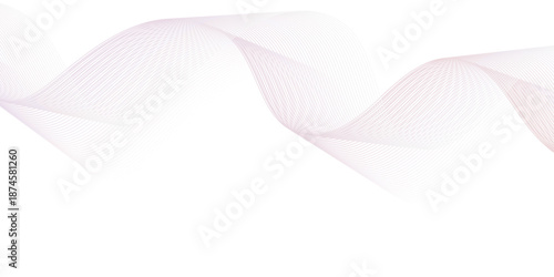 Dynamic minimal smoke sound line. Energy abstract smooth colorful gradient frequency isolated element creative blend. Science tech swirls with thin twisted connected vibration simple grid.