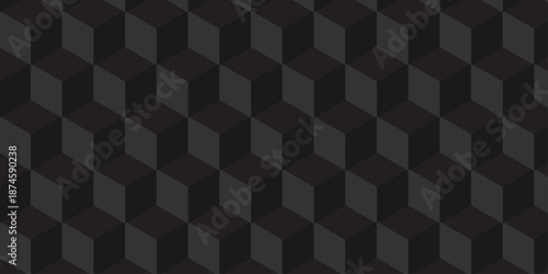 3d modeling cubes Illustration decoration seamless gray material pattern square design.