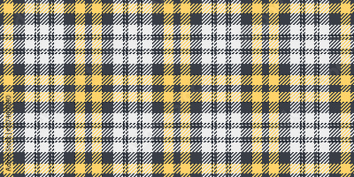 Femininity vector seamless pattern, down tartan background check. Africa textile fabric plaid texture in dark and white colors.