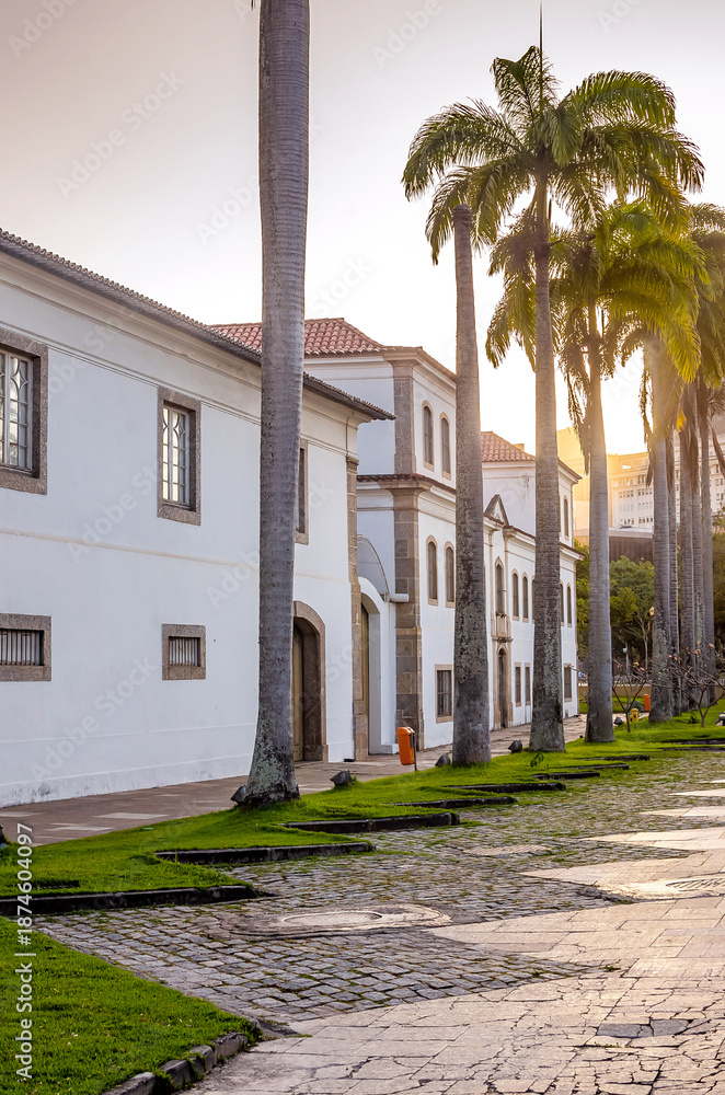 Obraz premium Marshal Anchor Square, in the historic center of Rio de Janeiro, Brazil.