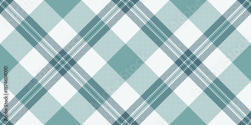 No people background pattern plaid, modern vector check seamless. Flowing tartan fabric textile texture in white and pastel colors.