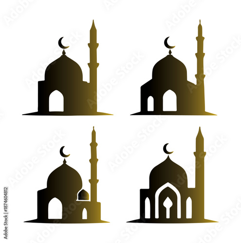 Taj Mahal vector illustration