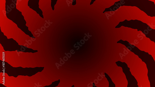 ゾワゾワする赤い背景