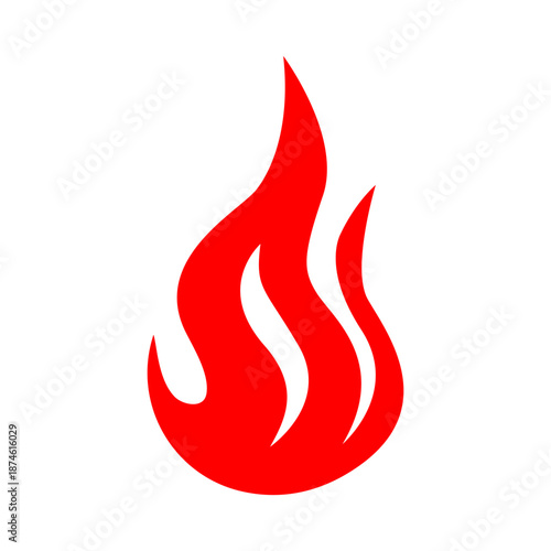 Red fire icon