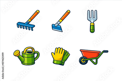 Gardening Tools Icons