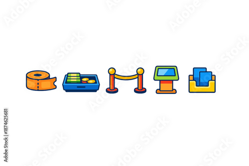 Collection of event and service icons