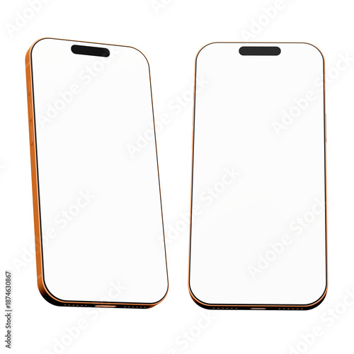 Smartphone mockup displayed on a clean background as a high-quality 3D rendering for technology reference. Illustrative editorial image. Bangkok, Thailand – January 12, 2026.