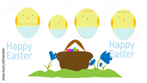 Illustration zum Ostern