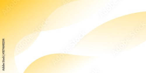 Abstract yellow and white wave overlaps background design. texture white pattern. vector illustration