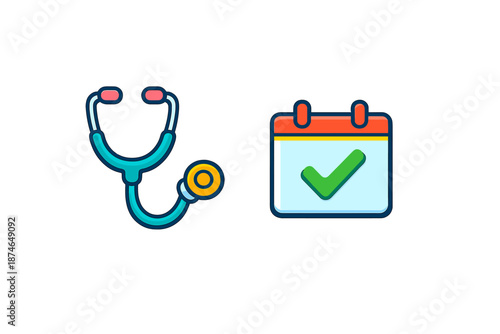 Medical appointment icon