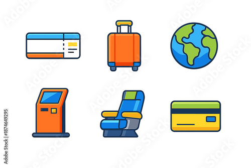 Travel Icons Set