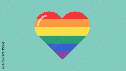 Support LGBT Pride. Rainbow abstract. Freedom. Love. Vector. Template for poster, banner, card.