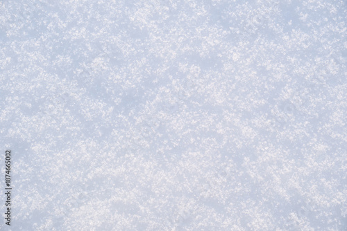 White snow surface showing frozen crystalline texture