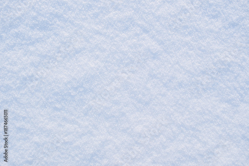Fresh white snow creating a winter background texture