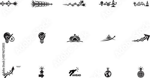 Hand holding growing plant with coins vector illustration flat design