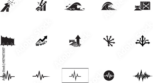 Hand holding growing plant with leaves sprouting coins vector illustration flat design