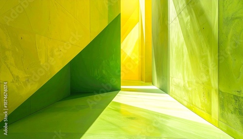 green abstract background