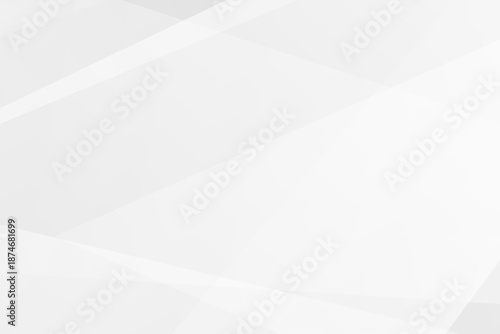 Modern abstract grey and white polygonal shapes creating clean vector background, EPS 10.