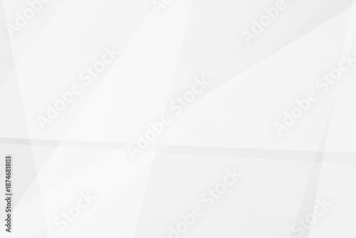 Modern abstract grey and white polygonal shapes creating clean vector background, EPS 10.