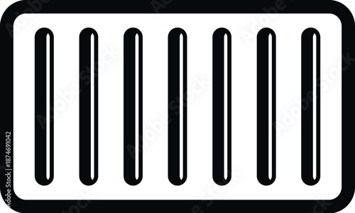 Metal grate controlling air flow, symbolizing thermal comfort and ventilation
