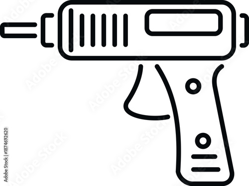 Hot melt adhesive gun for diy projects and creative making