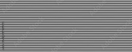 Regular horizontal zigzag lines pattern
