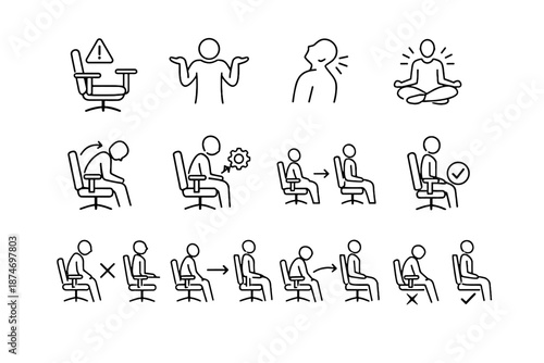 Icon armrest warning too awareness shrugged logic calm armrests icons desk high