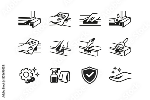 Maintenance easy silhouette groove icon icons minimalist reaching logic window calm focus