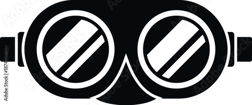 Safety welding goggles icon providing eye protection for industrial work