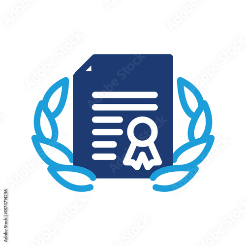 grant colored icon vector design good for web or mobile app