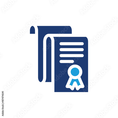 agreement colored icon vector design good for web or mobile app