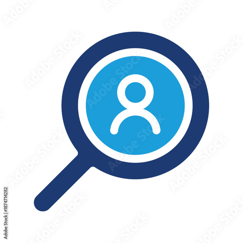head hunting colored icon vector design good for web or mobile app