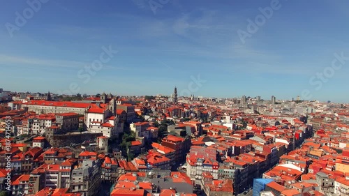 Porto Skyline At Porto In Porto District Portugal.