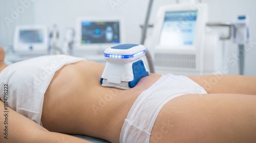 Body Slimming Machine Application Stomach Fat Reduction Procedure