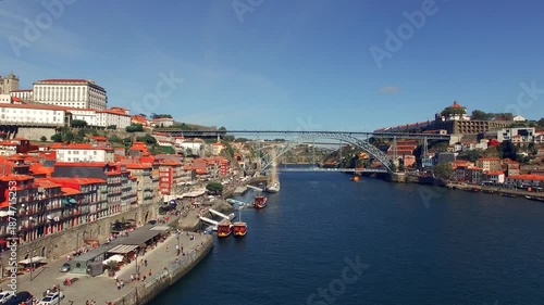 Ribeira Pier At Porto In Porto District Portugal.