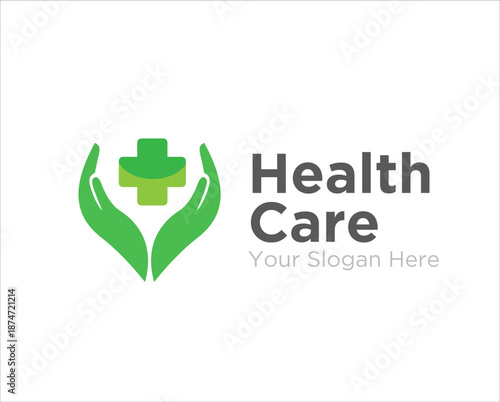 health care for medical protection logo designs