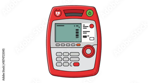 Automated External Defibrillator AED Device