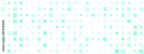 Geometric Pattern Design with Shades of Green and Black for Modern Home Decor