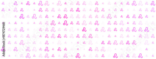 Abstract Pattern of Purple Neon Shapes on a Dark Background for Modern Digital Art Displays and Design Projects