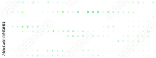 Abstract Data Visualization with Green and Black Patterns for Technology and Digital Art Enthusiasts