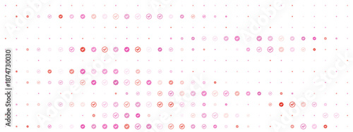 Abstract Digital Art with Colorful Dots on Black Background in Vibrant Patterns