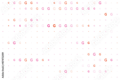 Multicolored Geometric Patterns with G Design Elements on Black Background for Modern Decor