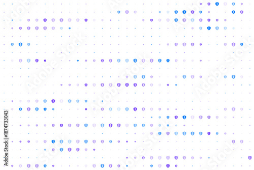 Abstract Digital Pattern with Multicolored Dots on Black Background for Modern Art and Design Projects