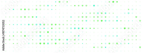 Abstract Green Dot Pattern for Modern Art or Background Design