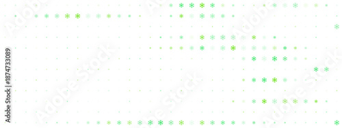 Abstract Digital Background Featuring Bright Green Dots on Black Canvas Ideal for Modern Art and Design