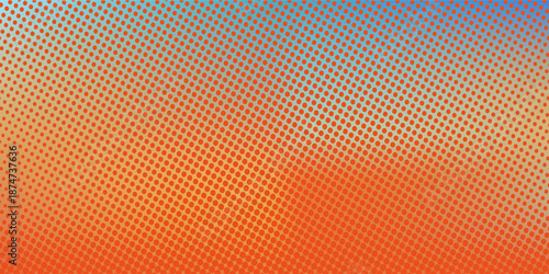 Abstract pastel gradient sky colors. Blurry blue and orange gradient colors. Soft pastel rainbow colors. Sunset or sunrise atmosphere background.