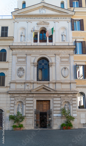 Cathedral of Saints Sergius and Bacchus of the Ukrainians, located in Piazza Madonna dei Monti in Rome, Italy