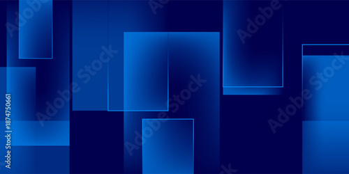 Dark blue abstract background. Vector illustration