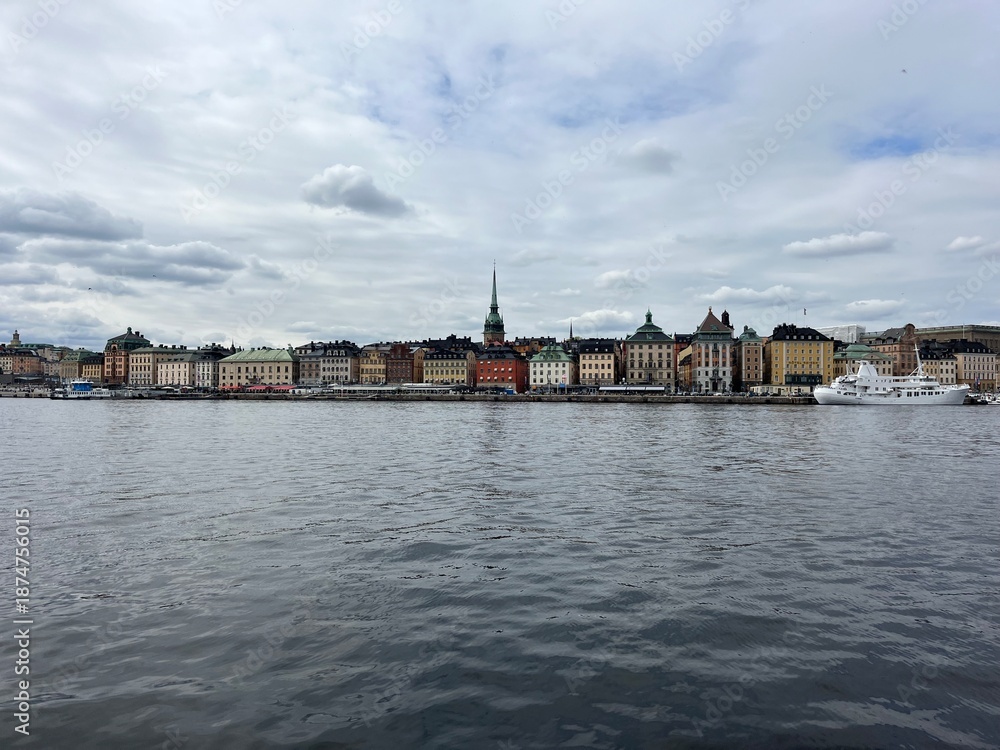 Fototapeta premium landscape in Stockholm, Sweden, Northern Europe